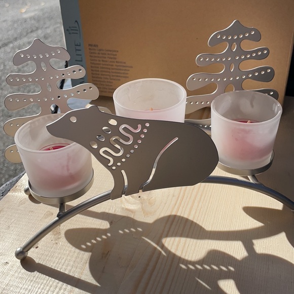 PartyLite NORDIC LIGHTS CENTERPIECE - Picture 4 of 10